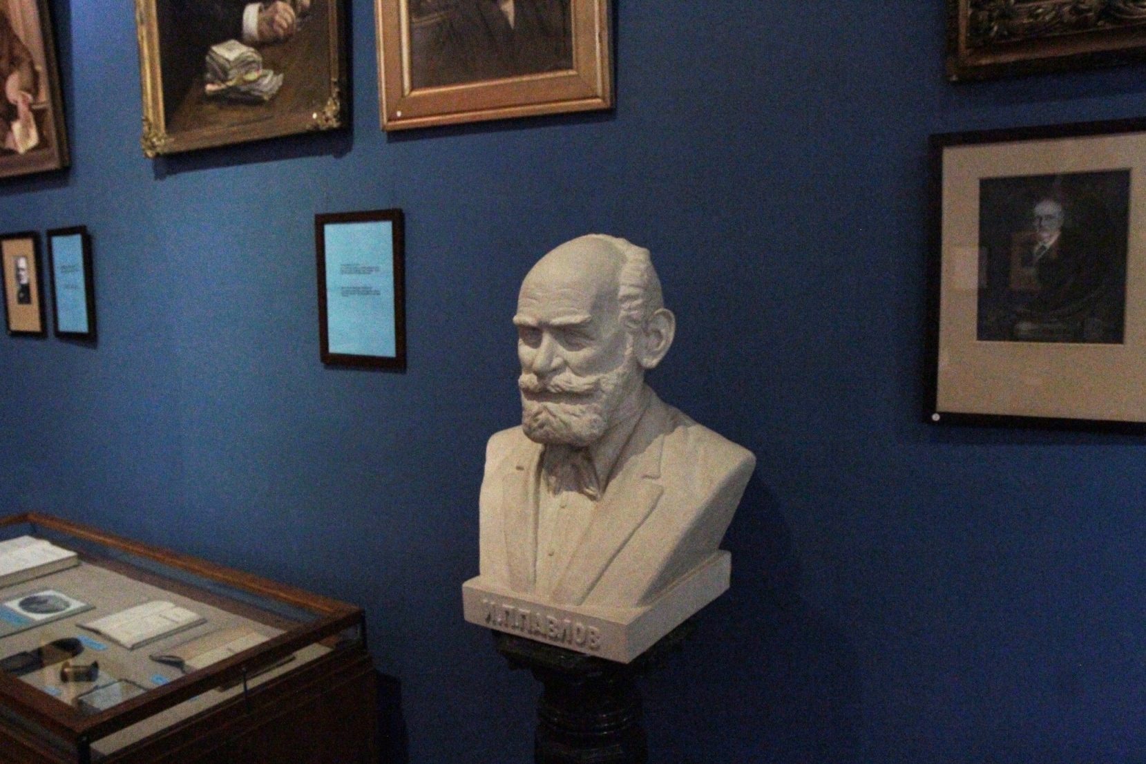 Ivan Pavlov's bust, Paul Stradins Museum, Riga - 02.JPG